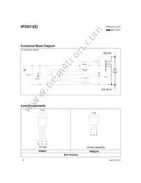 IPS031STRR Datasheet Page 4