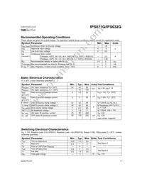 IPS032G Datasheet Page 3