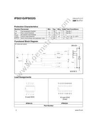 IPS032G Datasheet Page 4