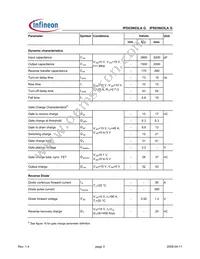 IPS03N03LA G Datasheet Page 3