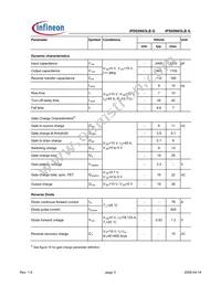 IPS05N03LB G Datasheet Page 3