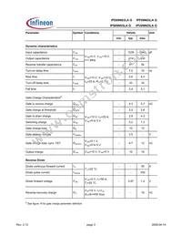 IPS09N03LA G Datasheet Page 3