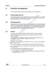 IPS161HTR Datasheet Page 13