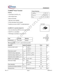 IPS50R520CP Datasheet Cover