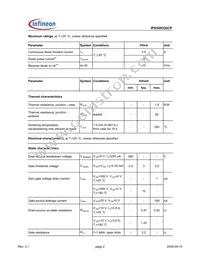 IPS50R520CP Datasheet Page 2