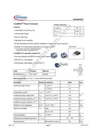 IPS50R520CPAKMA1 Datasheet Cover