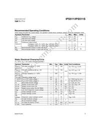 IPS511STRL Datasheet Page 3