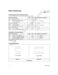 IPS512G Datasheet Page 4
