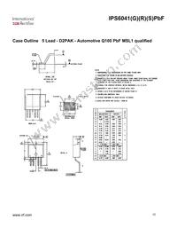 IPS6041STRLPBF Datasheet Page 12