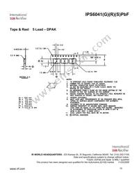 IPS6041STRLPBF Datasheet Page 15