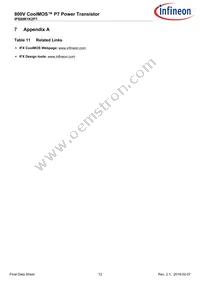 IPS80R1K2P7AKMA1 Datasheet Page 12