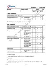 IPSH4N03LA G Datasheet Page 2