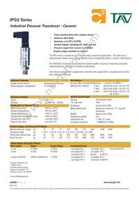 IPSU-G4003-6 Datasheet Cover