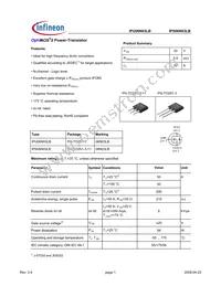 IPU06N03LB G Datasheet Cover