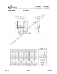 IPU105N03L G Datasheet Page 10
