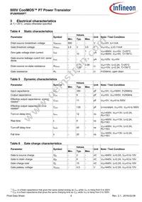 IPU80R900P7AKMA1 Datasheet Page 4