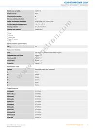 IQ20-07BPPDQ0S Datasheet Page 3