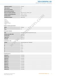 IQ20-07BPSDP0S Datasheet Page 3