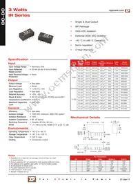 IR0509SA Datasheet Cover