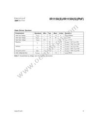 IR1150ISTRPBF Datasheet Page 5