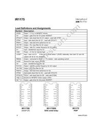 IR1175STR Datasheet Page 4