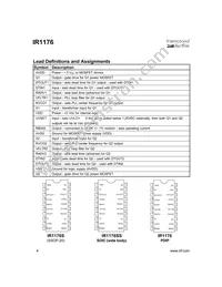 IR1176STR Datasheet Page 4