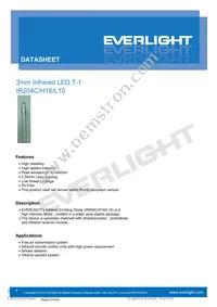 IR204C/H16/L10 Datasheet Cover