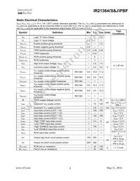 IR21364JTRPBF Datasheet Page 4