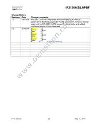 IR21364JTRPBF Datasheet Page 20