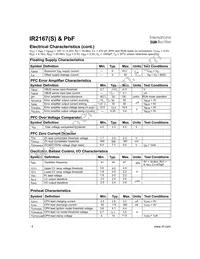 IR2167STRPBF Datasheet Page 4