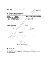 IR2172S Datasheet Page 4