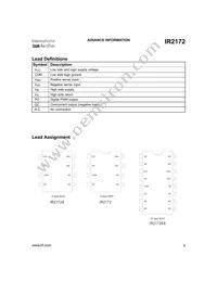 IR2172S Datasheet Page 5