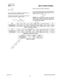 IR22141SSTRPBF Datasheet Page 20