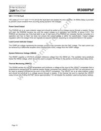 IR3080MPBF Datasheet Page 18