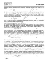 IR3080MPBF Datasheet Page 23