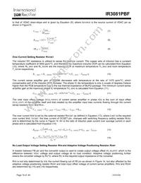 IR3081MTRPBF Datasheet Page 19