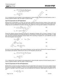 IR3081MTRPBF Datasheet Page 23