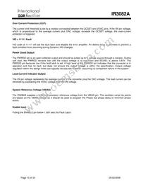 IR3082AMTRPBF Datasheet Page 15