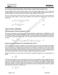 IR3082AMTRPBF Datasheet Page 21