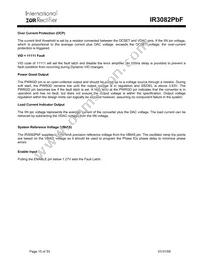 IR3082MTRPBF Datasheet Page 15