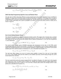 IR3082MTRPBF Datasheet Page 20