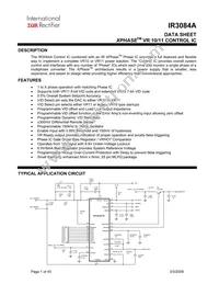 IR3084AMPBF Datasheet Cover