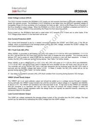 IR3084AMPBF Datasheet Page 21