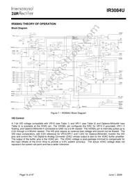 IR3084UMPBF Datasheet Page 14