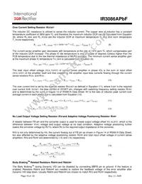 IR3086AMPBF Datasheet Page 15