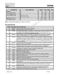 IR3086MPBF Datasheet Page 5