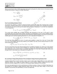 IR3086MPBF Datasheet Page 15