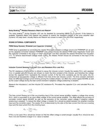 IR3086MPBF Datasheet Page 16