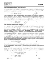 IR3086MPBF Datasheet Page 17