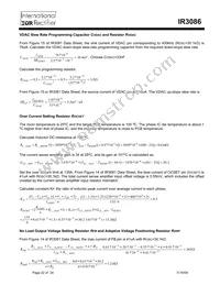 IR3086MPBF Datasheet Page 22